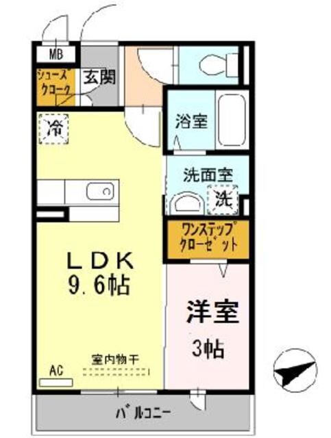 南田辺駅 徒歩1分 3階の物件間取画像