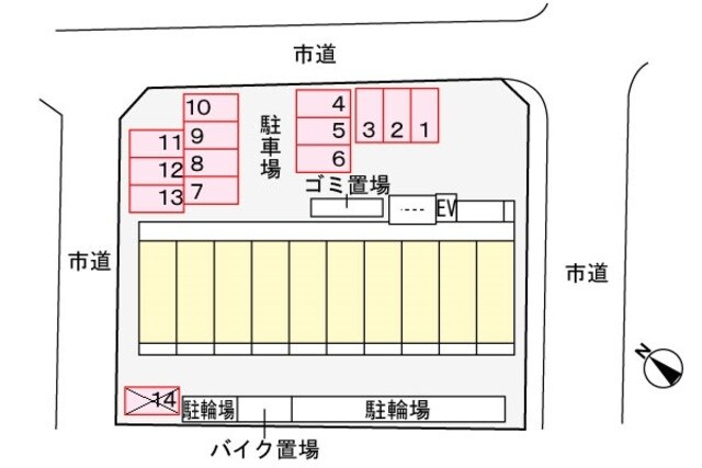 なかもず駅 徒歩10分 1階の物件外観写真