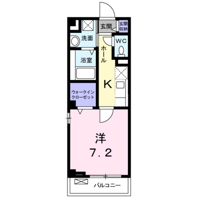 三国ケ丘駅 徒歩6分 3階の物件間取画像