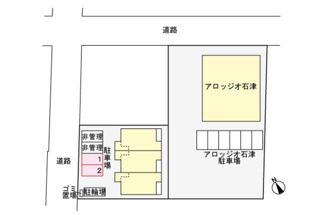 石津川駅 徒歩13分 1階の物件外観写真