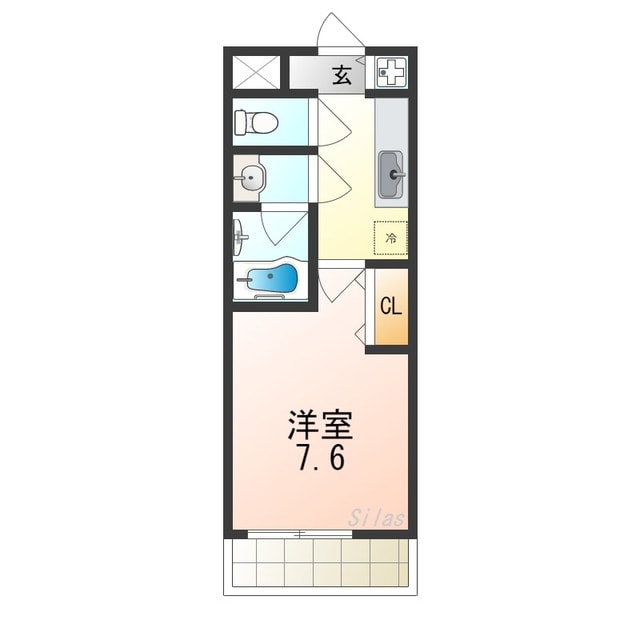 カサ　リラの物件間取画像