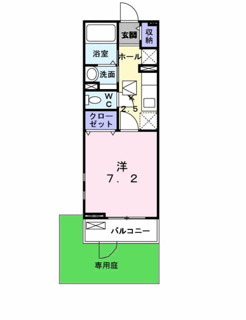 堺市駅 徒歩6分 1階の物件間取画像