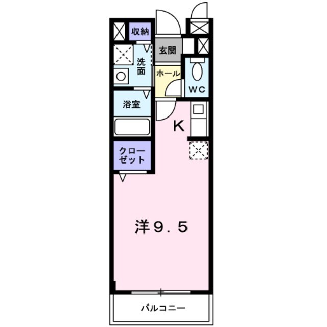 浜寺ヴィラの物件間取画像