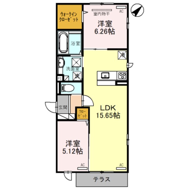 堺東駅 徒歩10分 2階の物件間取画像