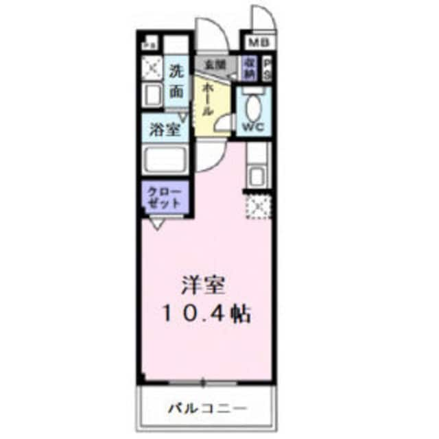 萩原天神駅 徒歩4分 1階の物件間取画像