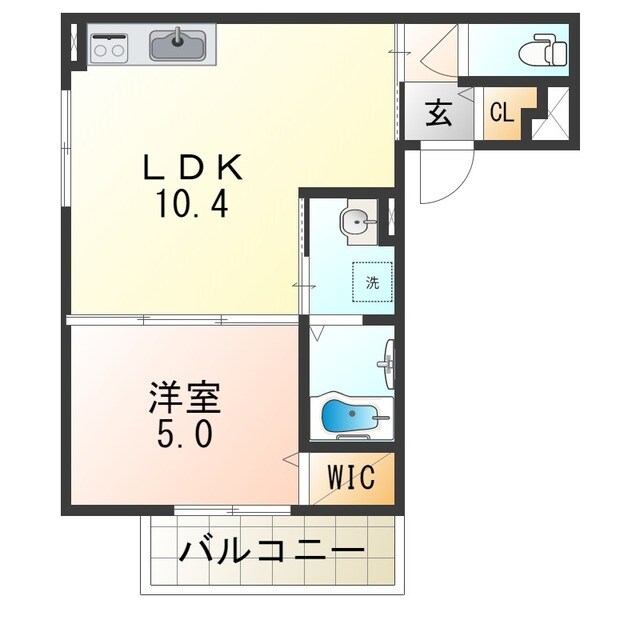 住之江公園駅 徒歩13分 3階の物件間取画像