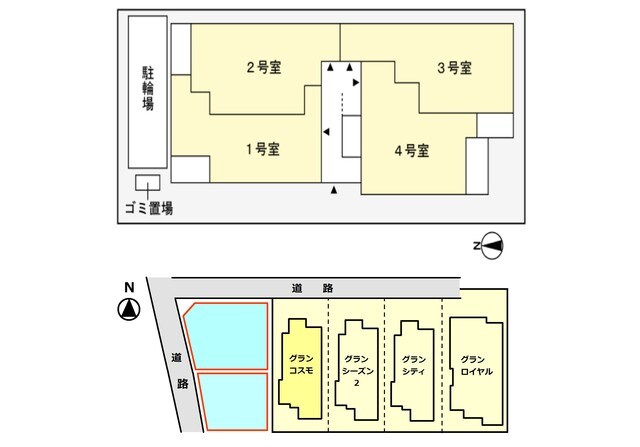 若江岩田駅 徒歩6分 2階の物件外観写真