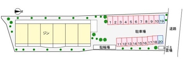 萩原天神駅 徒歩13分 2階の物件外観写真