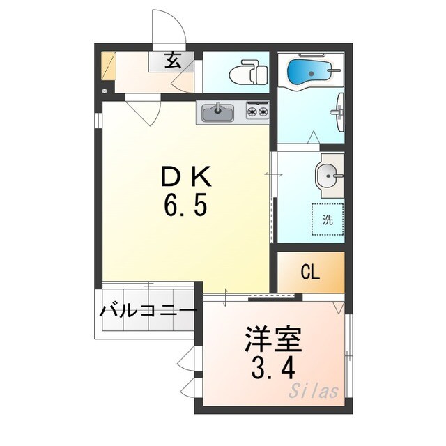 oeilletの物件間取画像