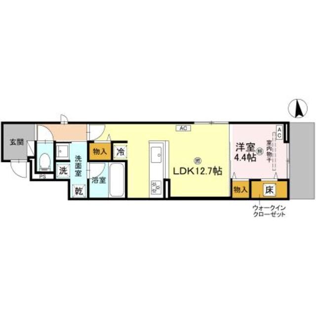 住吉大社駅 徒歩5分 3階の物件間取画像