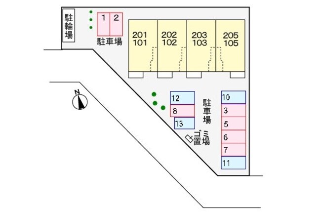 久宝寺駅 徒歩22分 2階の物件外観写真
