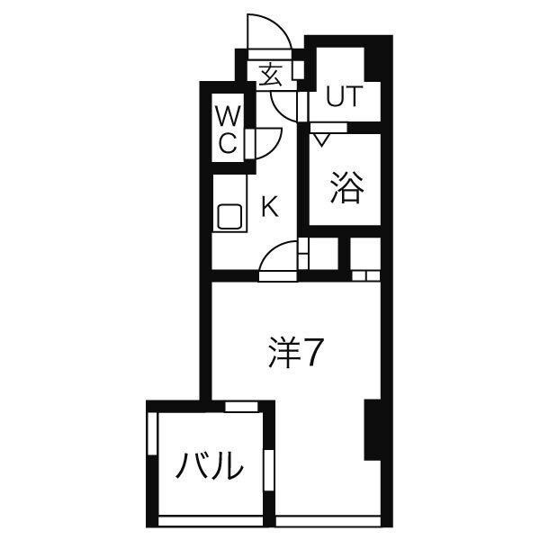 リエス鶴舞EAST　TOWERの物件間取画像