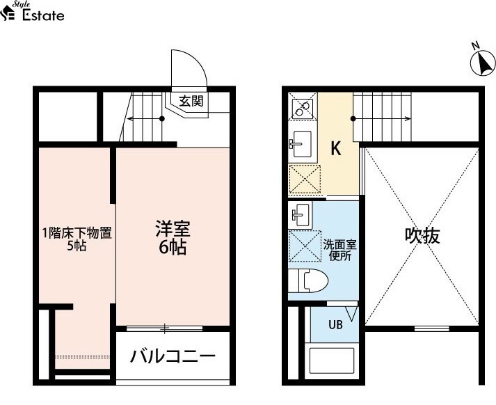 ZEN 千年の物件間取画像