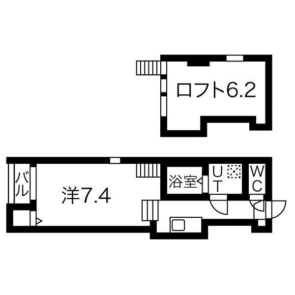 リアンハイム六番町の物件間取画像