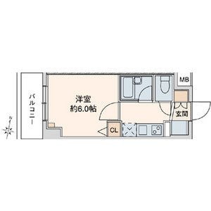 堀田駅 徒歩2分 8階の物件間取画像