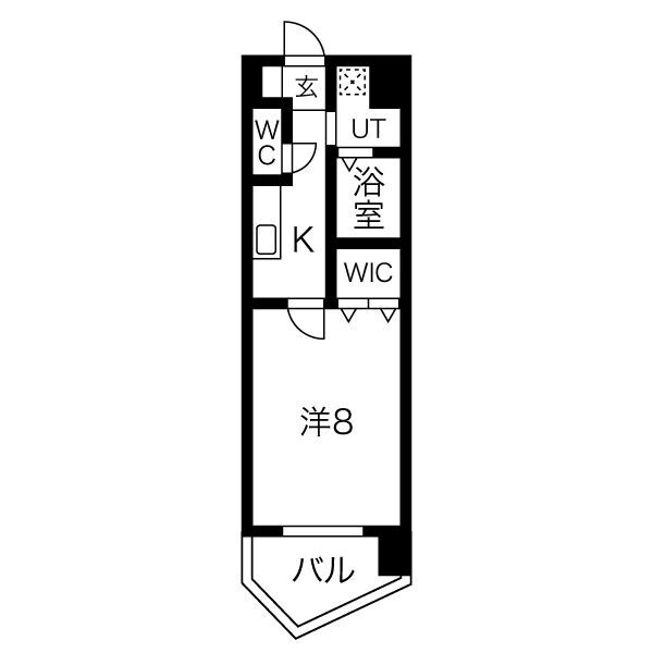 THE BAY FLATの物件間取画像