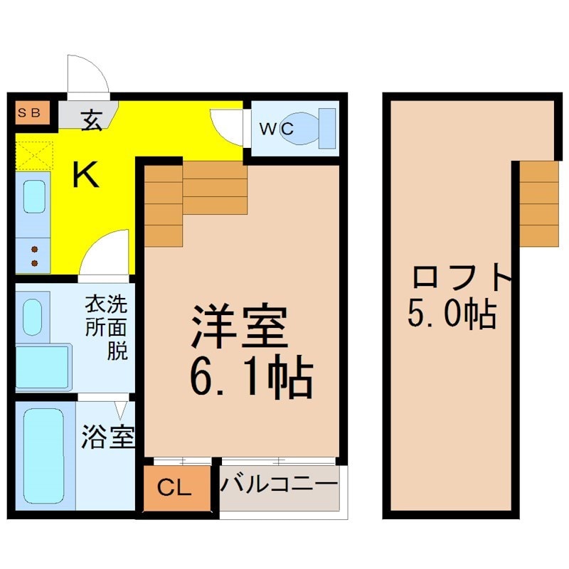 瑞穂運動場東駅 徒歩10分 1階の物件間取画像