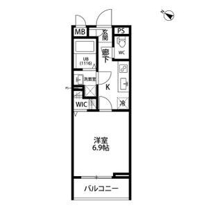 フルール　新瑞橋の物件間取画像