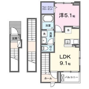 瑞穂運動場東駅 徒歩10分 3階の物件間取画像