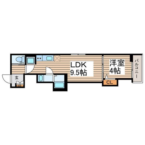 笠寺駅 徒歩6分 1階の物件間取画像