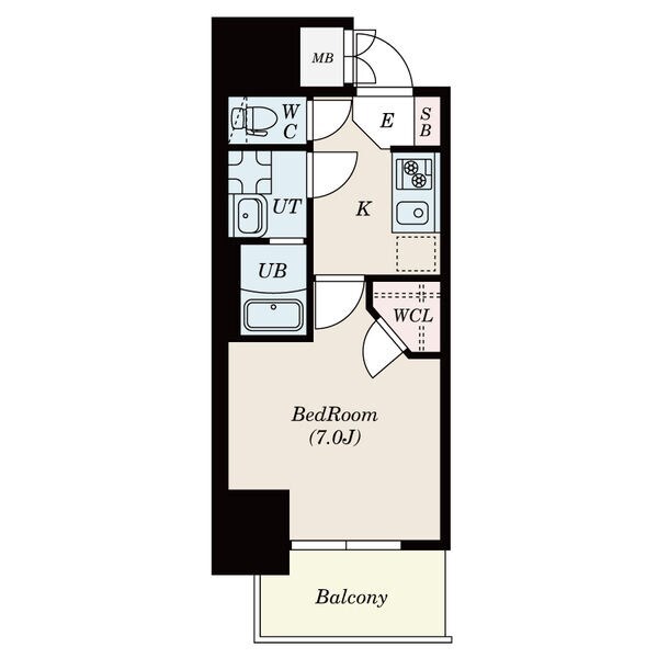 S-RESIDENCE堀田Northの物件間取画像