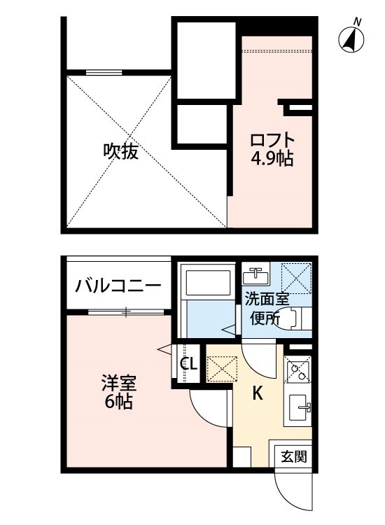 エクステンションＹの物件間取画像