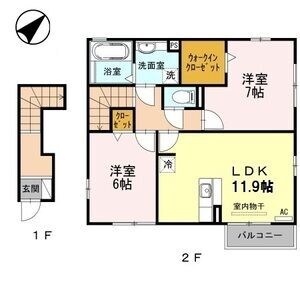 華の郷南の物件間取画像