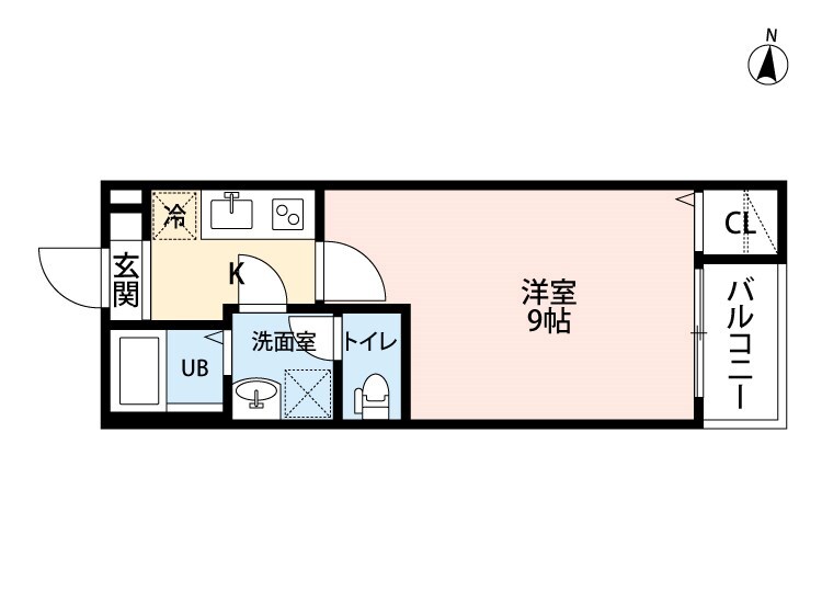 HARE千種の物件間取画像