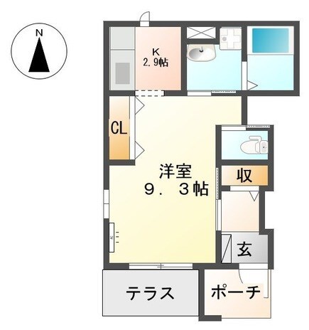 グランウィルの物件間取画像