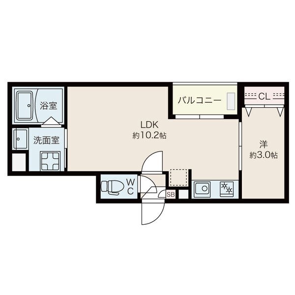 Jack nekoyaIの物件間取画像