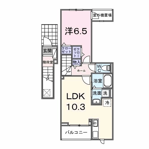 ルラシオンの物件間取画像