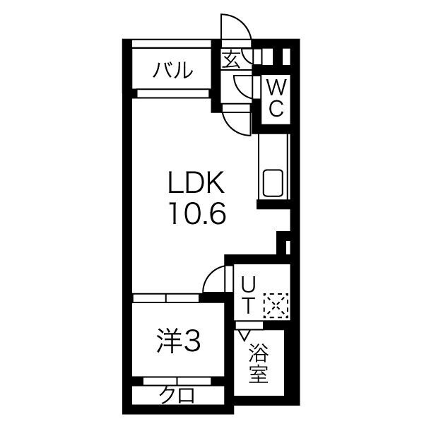 REGALEST植田の物件間取画像