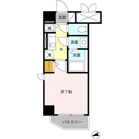 ヴィラマリオンの物件間取画像