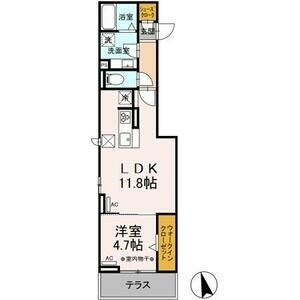 セリシアージュXの物件間取画像