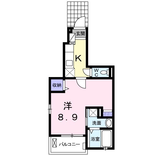 瑞穂区役所駅 徒歩4分 1階の物件間取画像