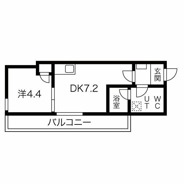 レスペデザ道徳の物件間取画像