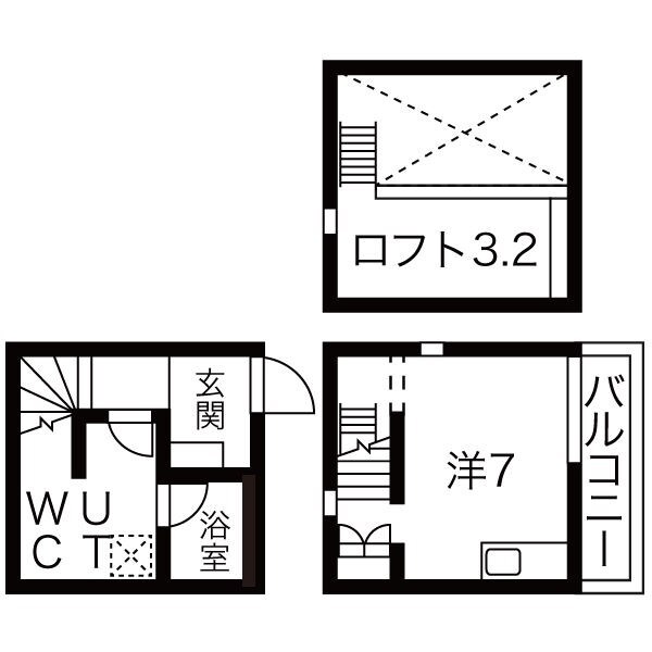 アンペルハイム本星崎の物件間取画像