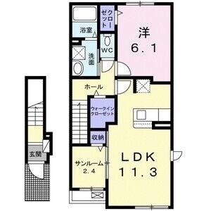 ビエントの物件間取画像