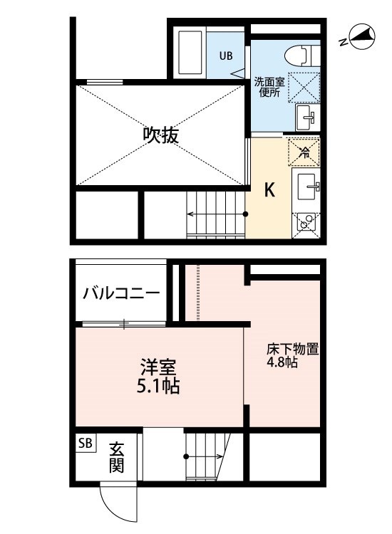 Beatusの物件間取画像