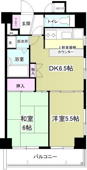 ラミアール鶯谷駅前の物件間取画像