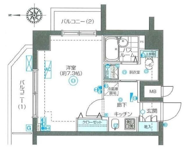 フェニックス本郷東大前の物件間取画像