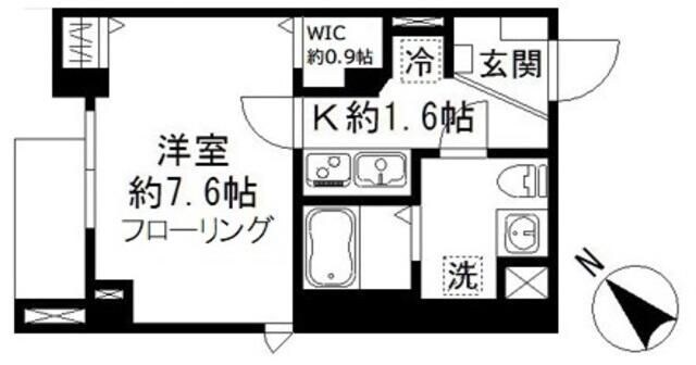 ジョカットロ蔵前の物件間取画像