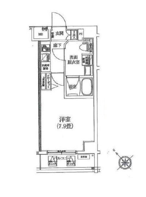 ティモーネ押上ドゥーエの物件間取画像