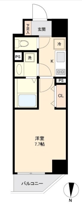 リテラス森下の物件間取画像