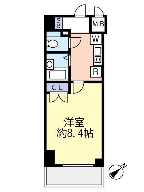 グランヴァン水天宮Ⅱの物件間取画像