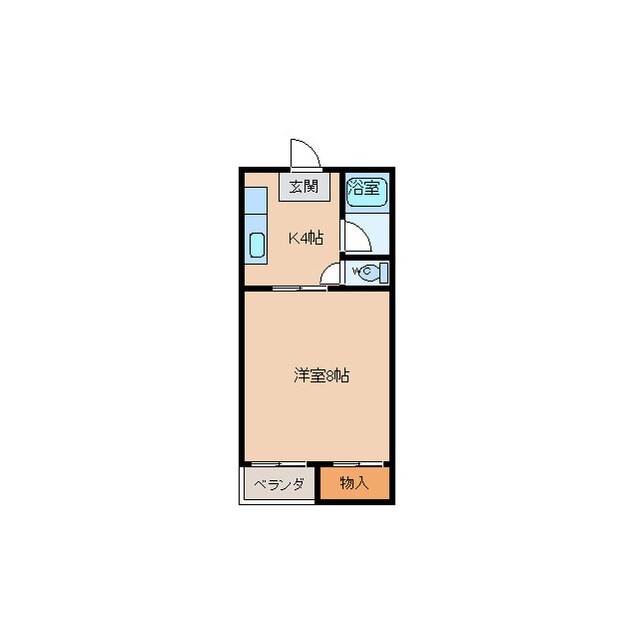 ベル有沢の物件間取画像