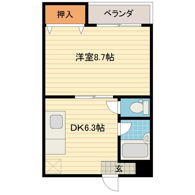 物件間取画像