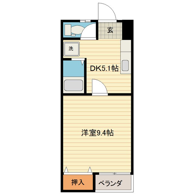 モンテーニュの物件間取画像