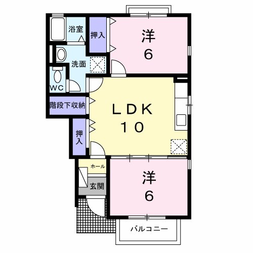 南小松島駅 徒歩15分 1階の物件間取画像