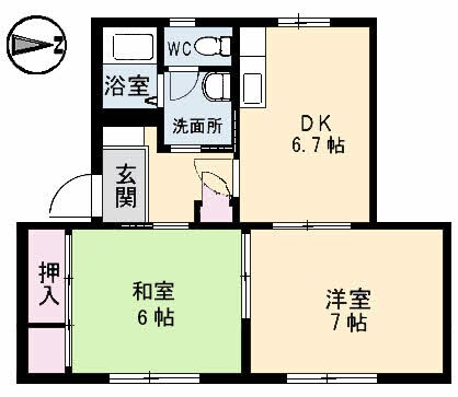 TOTOROの物件間取画像